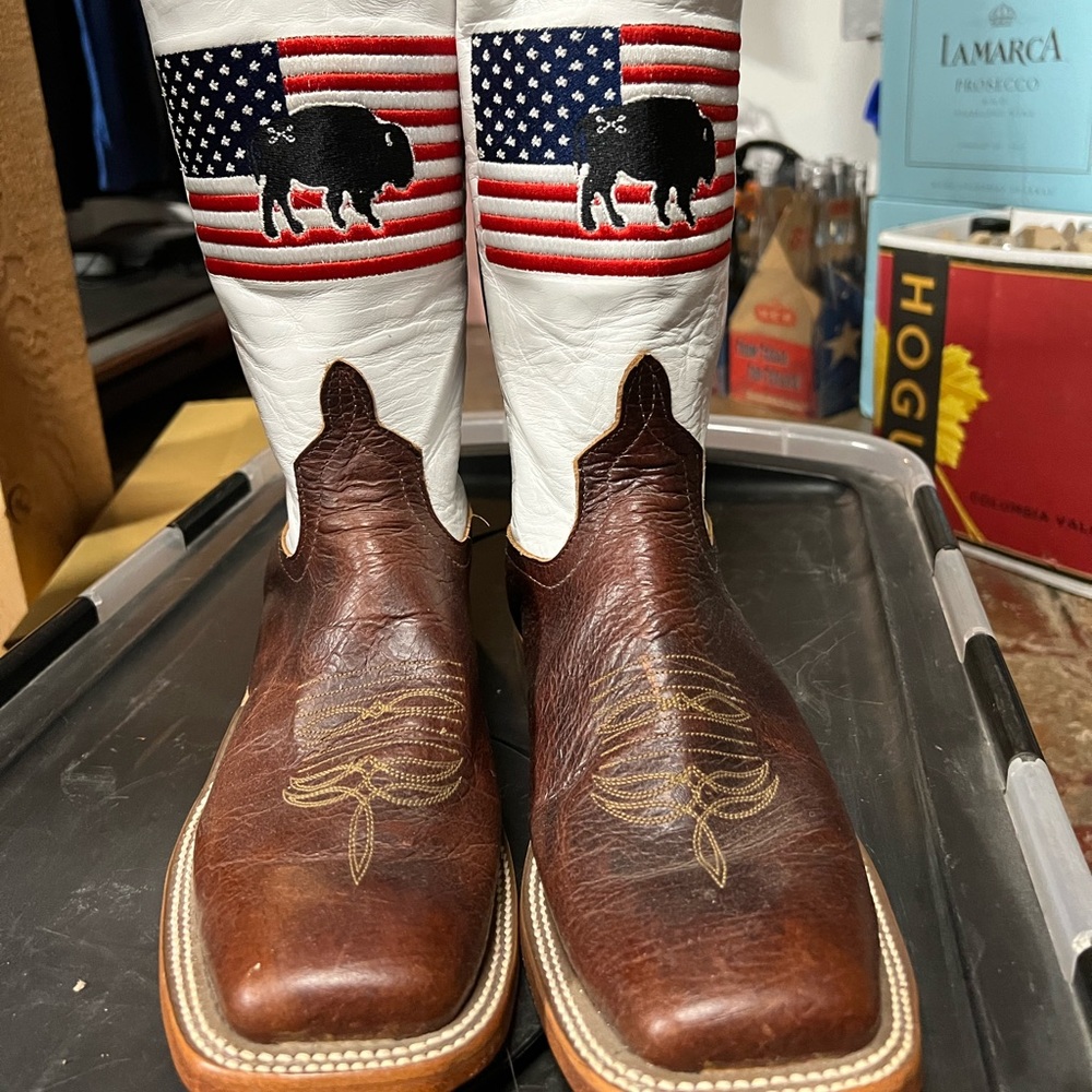 NWT Anderson Bean Cowboy Boots (short)